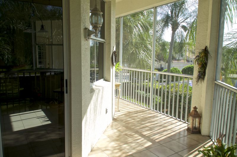 Balcony Tile Installation detail